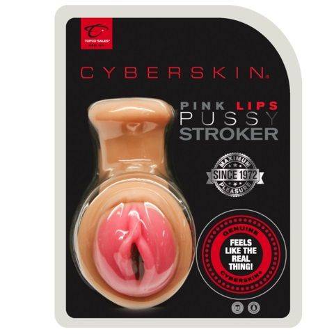 Мастурбатор-вагина CyberSkin Pink Lips Pussy Stroker