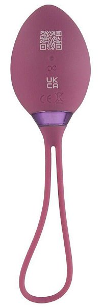 Фиолетовый вагинальный шарик ROVANA RC Love Ball