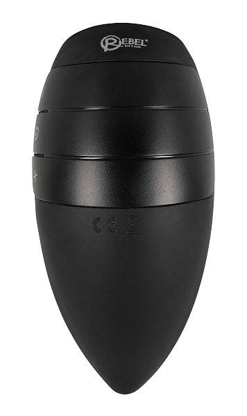 Черный мастурбатор с гибкими крылышками