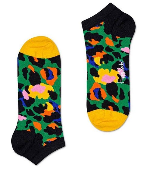 Низкие носки унисекс Leopard Low Sock с пятнышками леопарда