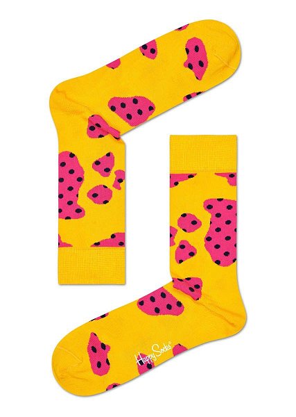Носки унисекс Cow Anniversary Sock с цветными пятнышками