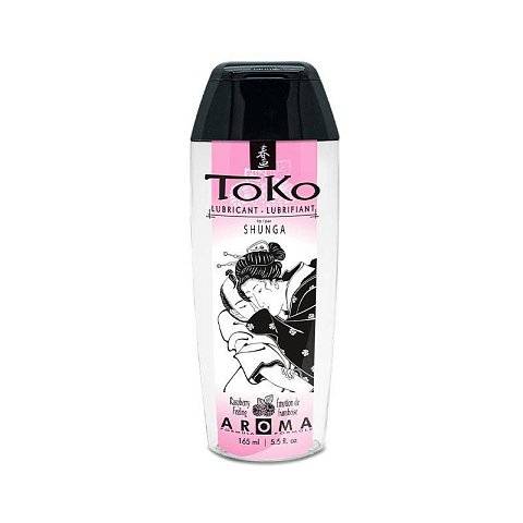 Интимная смазка TOKO Aroma Raspberry Feeling с ароматом малины - 165 мл.