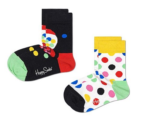 Набор из 2 пар детских носков 2-Pack Kids Bubblegum Sock