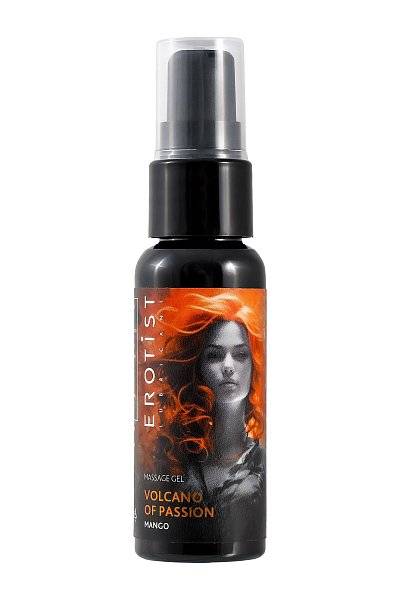 Гель с эффектом вибрации Volcano Of Passion со вкусом манго - 25 мл.