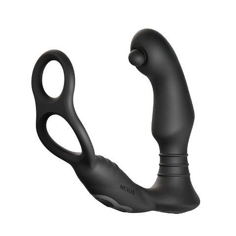 Черный массажер простаты Nexus Simul8 Orbit Edition