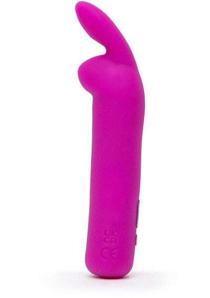 Лиловая вибропуля с ушками Rechargeable Rabbit Ears Bullet Vibrator