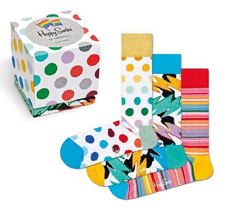Подарочный набор носков 3-Pack Mixed Pride Socks Gift Set