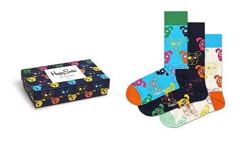 Подарочный набор носков 3-Pack Mixed Dog Socks Gift Set