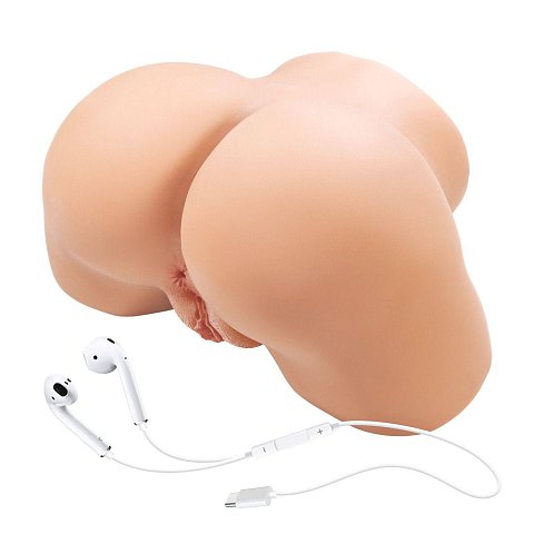 Телесный мастурбатор Olivia с 2 любовными отверстиями