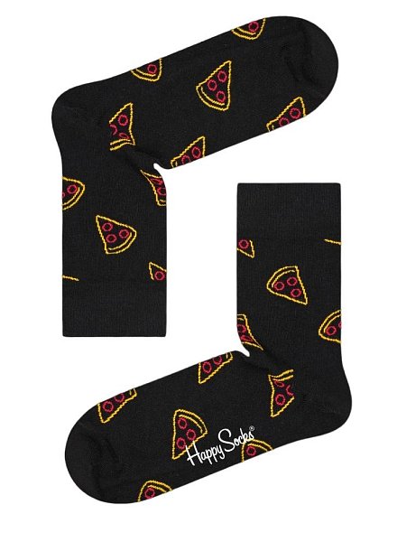 Носки унисекс Pizza Slice 1/2 Crew Sock с кусками пиццы