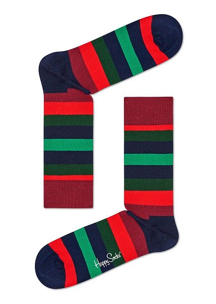Носки Stripe Sock с широкими яркими полосками