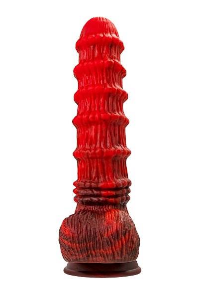 Силиконовый вибратор Monster Tops - 27 см.