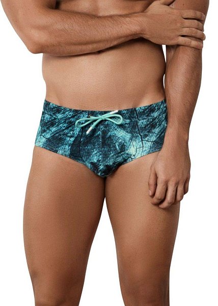 Синие принтованные плавки Madero Swimsuit Brief