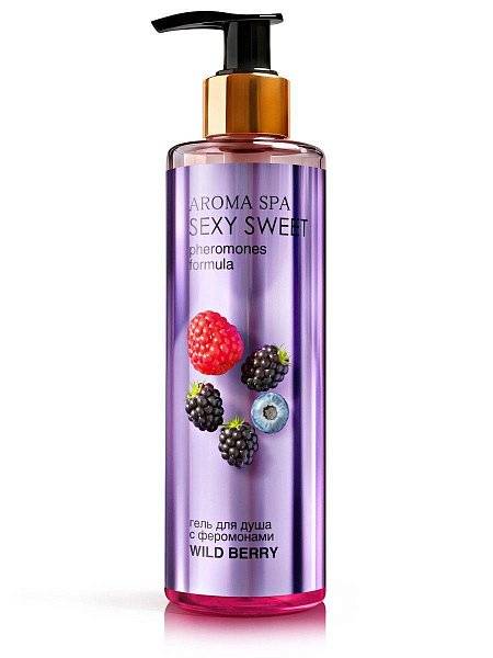 Гель для душа с феромонами и ароматом диких ягод Wild Berry - 200 мл.