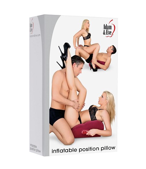 Надувная секс-подушка с ручками Inflatable Position Pillow