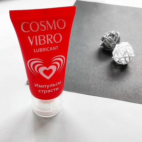 Женский стимулирующий лубрикант на силиконовой основе Cosmo Vibro - 25 гр.