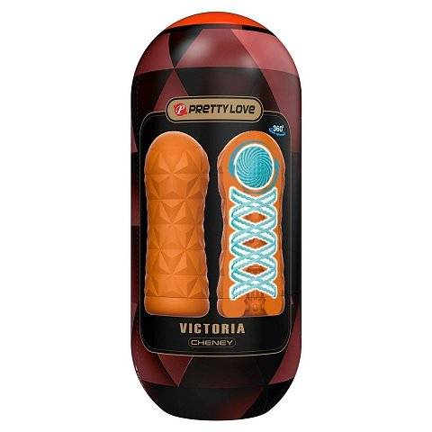 Оранжевый мастурбатор Victoria