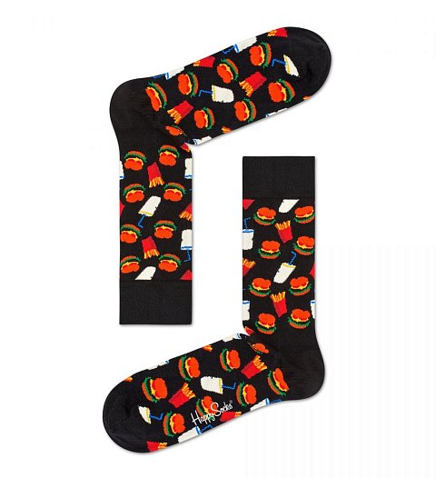 Носки унисекс Hamburger Sock с гамбургерами
