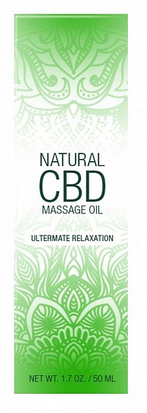 Массажное масло Natural CBD Massage Oil - 50 мл.