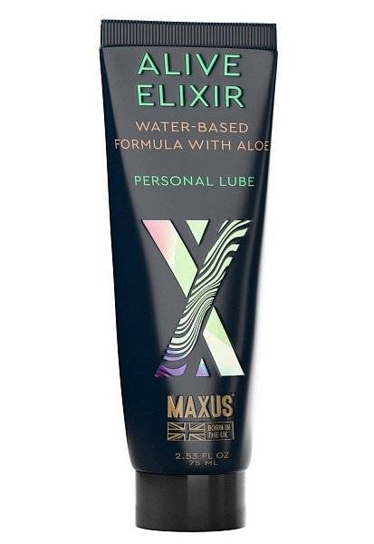 Интимный гель на водной основе MAXUS Alive Elixir - 75 мл.