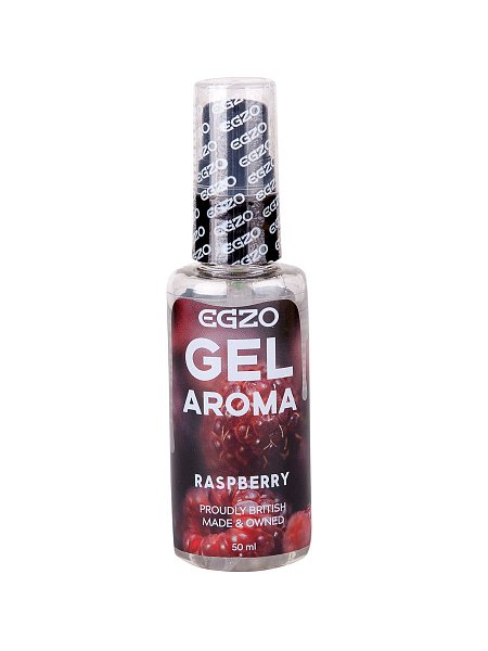 Интимный лубрикант Egzo Aroma с ароматом малины - 50 мл. FFF