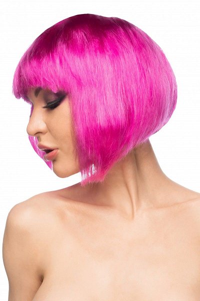 Ярко-розовый парик Теруко