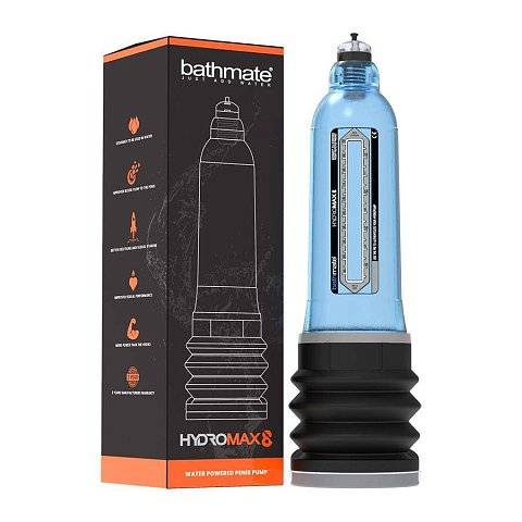 Синяя гидропомпа Bathmate HydroMAX8