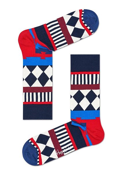 Носки унисекс Disco Tribe Anniversary Sock с геометрическим принтом