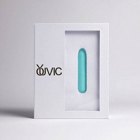 Бирюзовая перезаряжаемая вибропуля Youvic