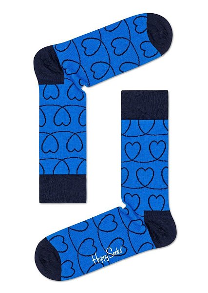 Носки унисекс Loveline Sock с сердечками