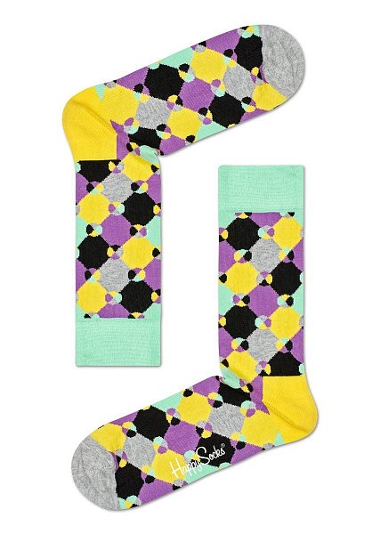 Носки унисекс Diamond Dot Sock с геометрическим принтом
