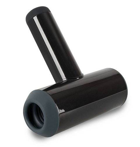 Черный мастурбатор с удобной ручкой Masturbator with 2 Functions