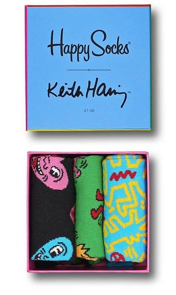 Подарочный набор носков Keith Haring Sock Box Set