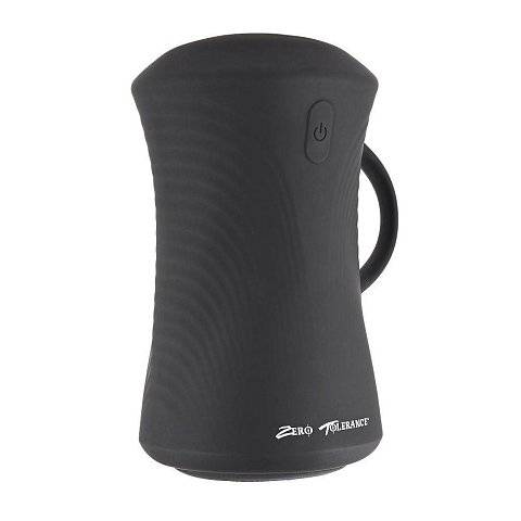 Черный вибромастурбатор с гироскопом Gyro Stroke