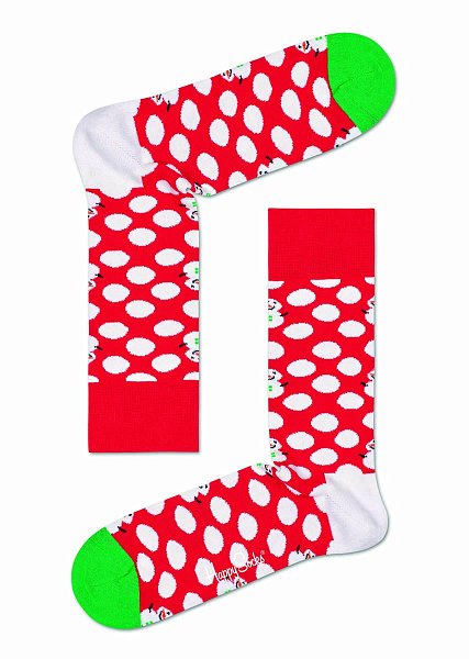 Носки унисекс Big Dot Snowman Sock со снеговиками