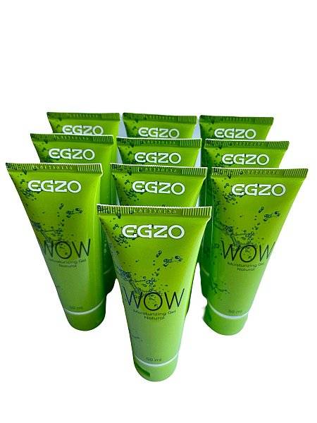 Набор из 10 универсальных лубрикантов на водной основе Egzo Wow (по 50 мл.)