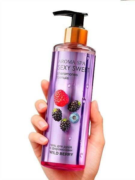 Гель для душа с феромонами и ароматом диких ягод Wild Berry - 200 мл.