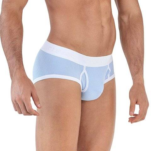 Голубые трусы-брифы Urbano Piping Brief