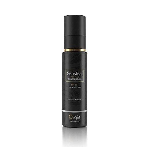 Мужской лосьон для тела и волос с феромонами Orgie Sensfeel For Man Pheromone Seduction Elixir - 100 мл.