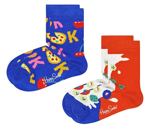 Набор из 2 пар детских носков 2-pack Kids Okay Cereals Socks
