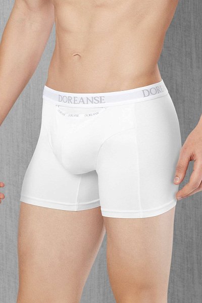 Мужские трусы-боксеры с горизонтальным гульфиком Doreanse Cotton Premium