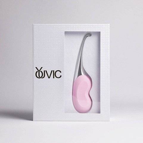 Розовый клиторальный вибростимулятор Youvic