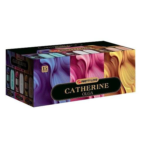 Набор из 15 мастурбаторов Catherine Olga