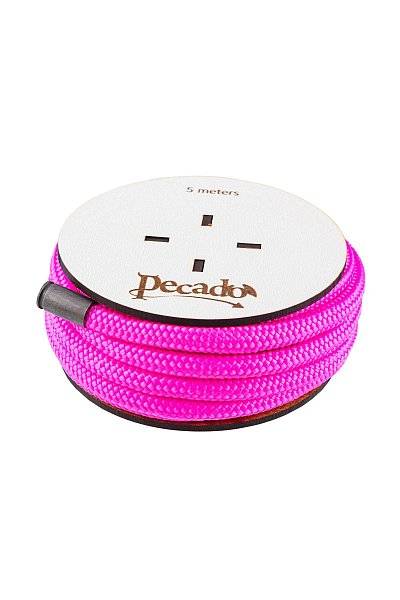 Розовая веревка для шибари на катушке - 5 м.