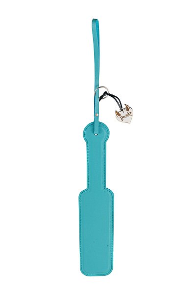 Голубой кожаный пэддл - 37 см.