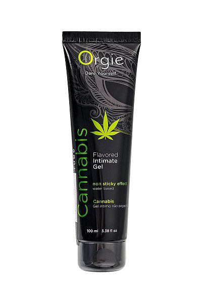 Интимный гель на водной основе ORGIE Lube Tube Cannabis - 100 мл.