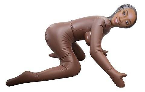 Темнокожая надувная секс-кукла