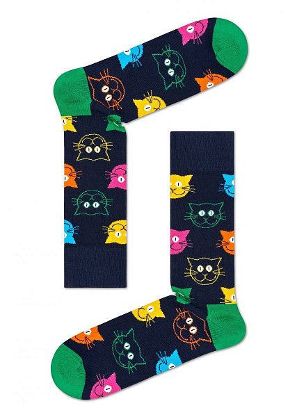Подарочный набор носков 3-Pack Mixed Cat Socks Gift Set