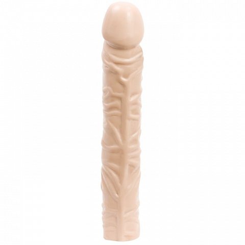 Анально-вагинальный фаллоимитатор с силагелем - 24,5 см.