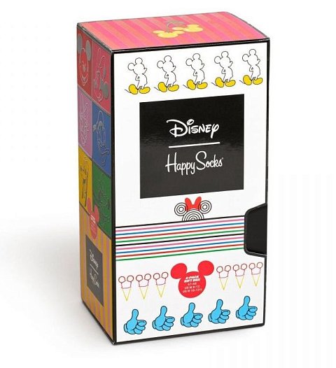 Набор из 4 пар носков унисекс Happy socks 4-Pack Disney Gift Set